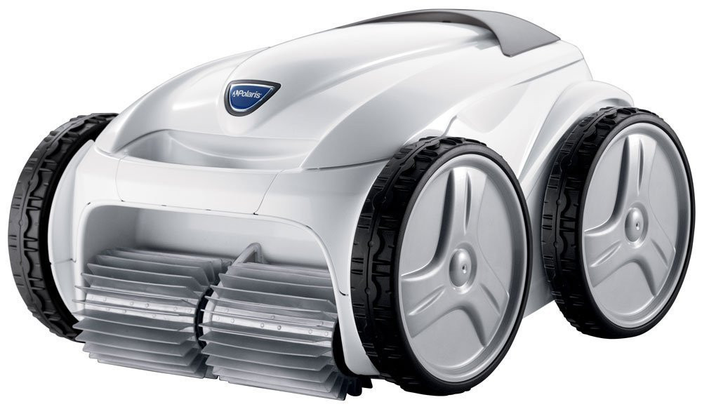 OPEN BOX Polaris P945 Premium Robotic Automatic Pool Cleaner & Cart