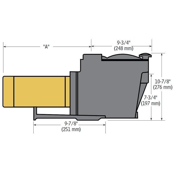 OPEN BOX Hayward 1 HP Inground Super Pump
