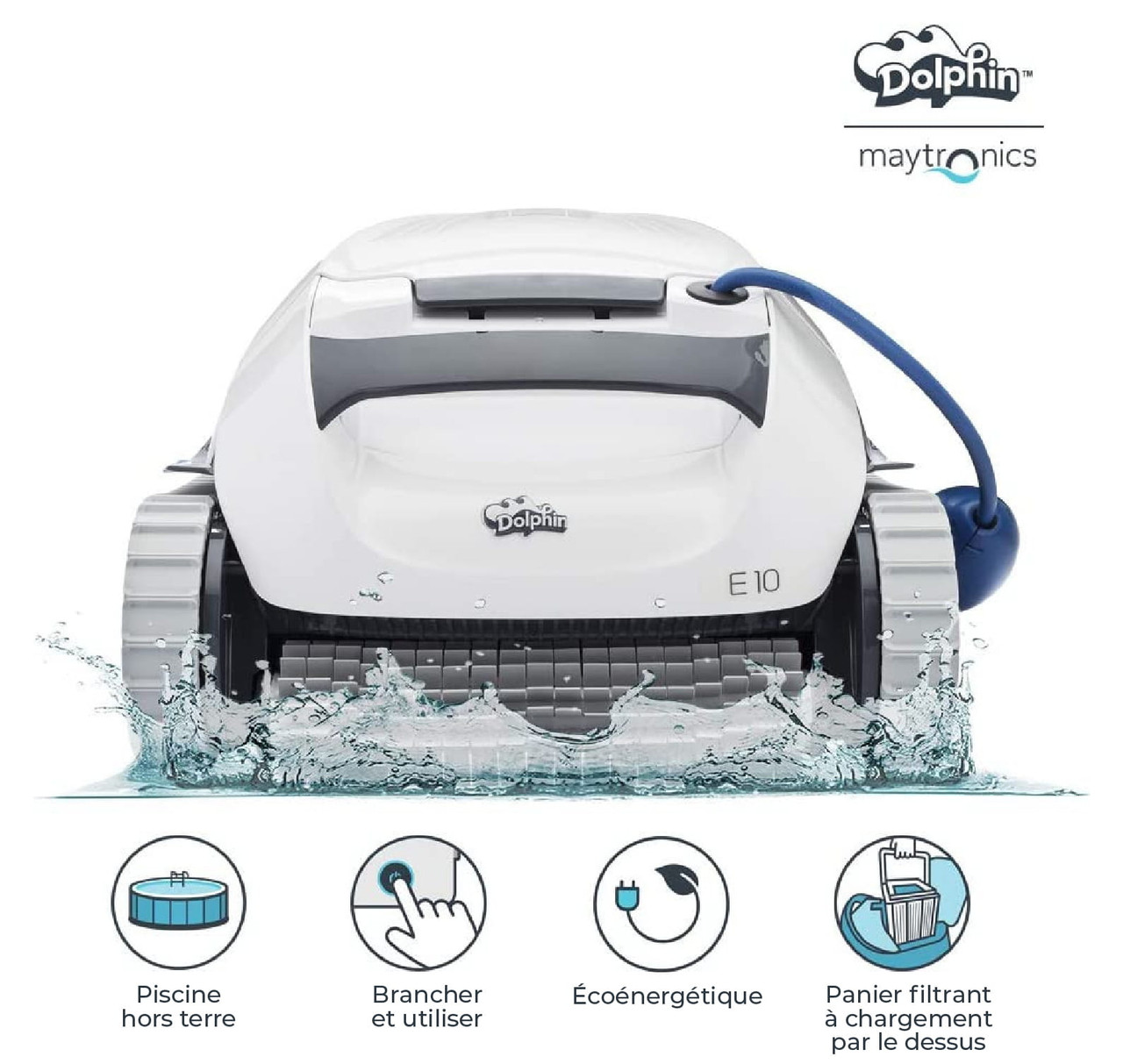 Nettoyeur de piscine robotisé Dolphin E10
