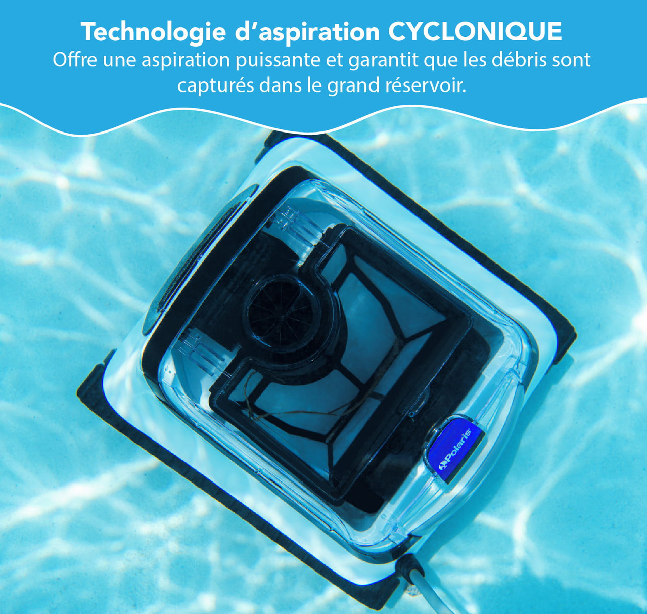 Nettoyeur de piscine robotisé Polaris PCX 852