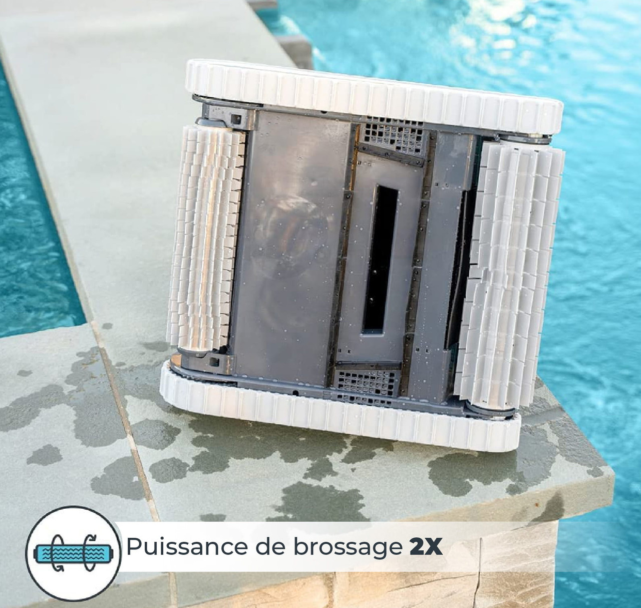 Boîte Ouverte - Nettoyeur de piscine robotisé Dolphin E30 (avec Wi-Fi)
