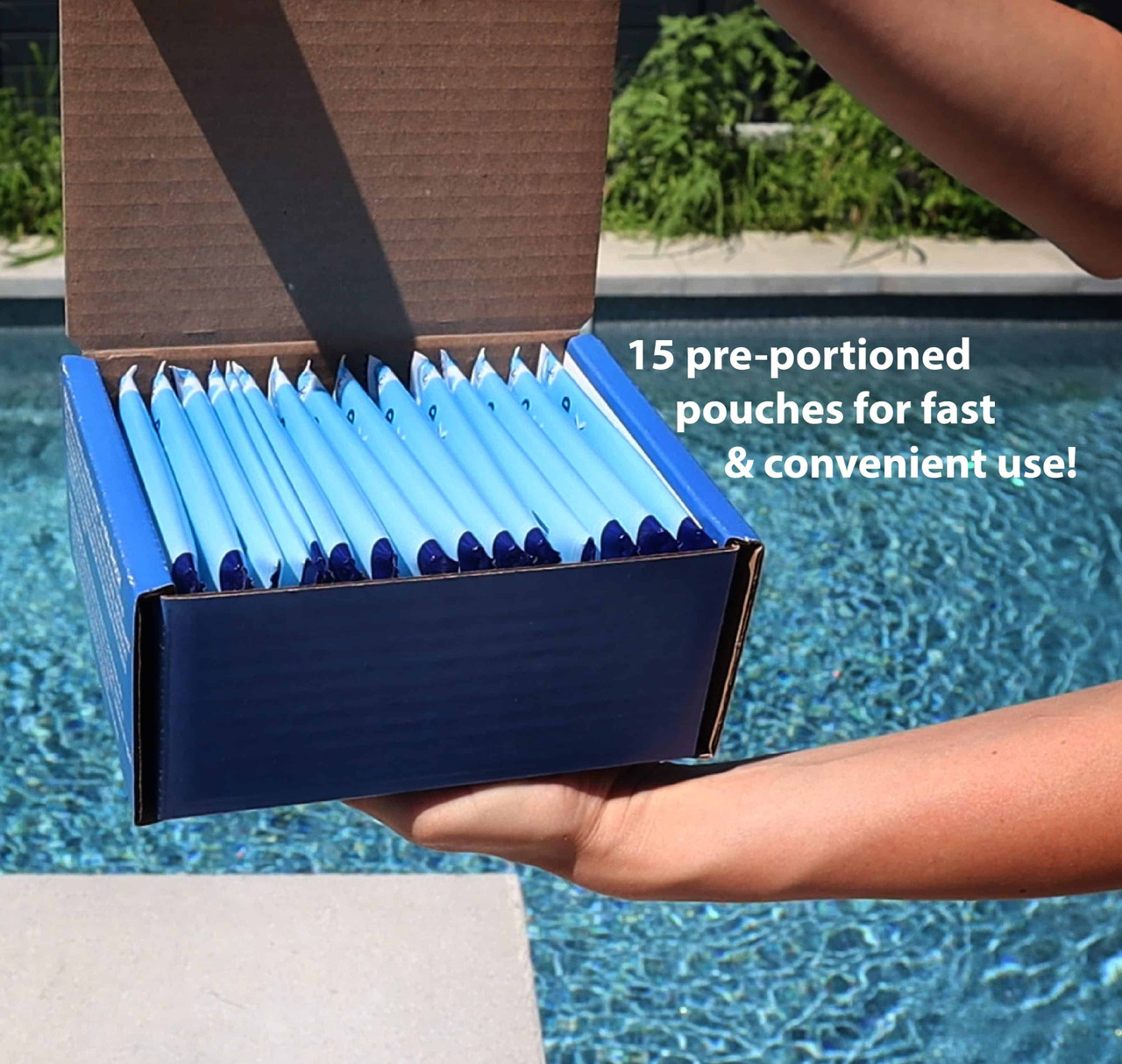 Aqua Spa Shock Pouches, 525g (15 Pack x 35g Each)