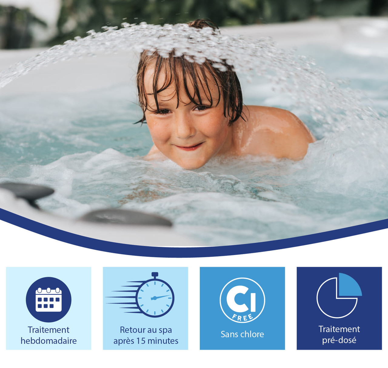 Sachets de choc pour spa Aquashield, 525 g (15 sachets de 35 g chacun)