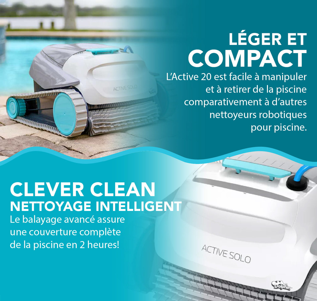 Boîte Ouverte - Nettoyeur de piscine creusée robotisé Maytronics Solo