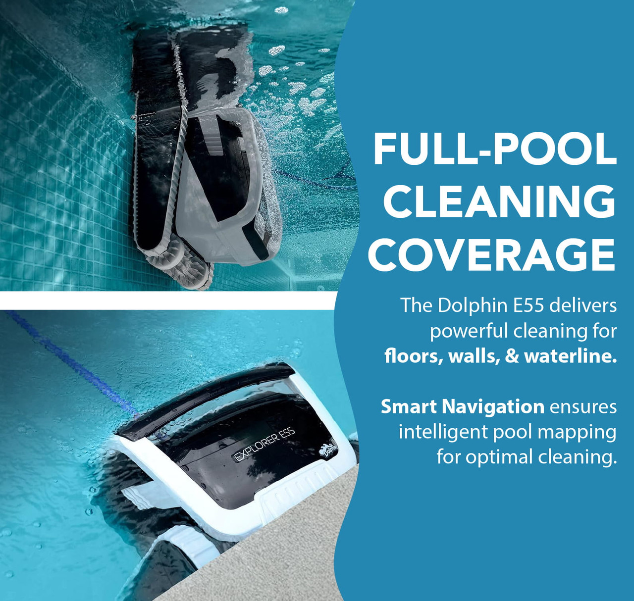 Maytronics Dolphin Explorer E55 Robotic Cleaner