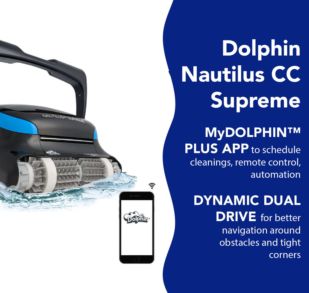 (Open Box) Dolphin Nautilus CC Supreme Cleaner