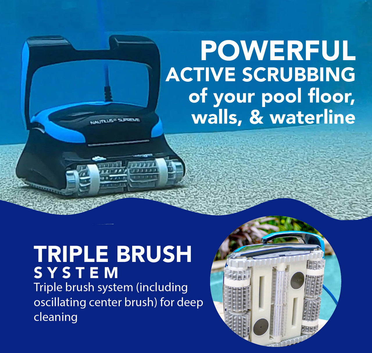 (Open Box) Dolphin Nautilus CC Supreme Cleaner