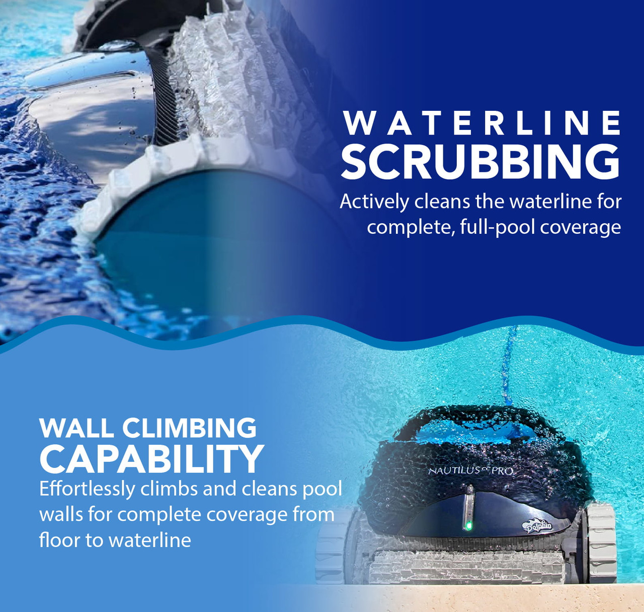 (Open Box) Dolphin Nautilus CC Pro Robotic Cleaner