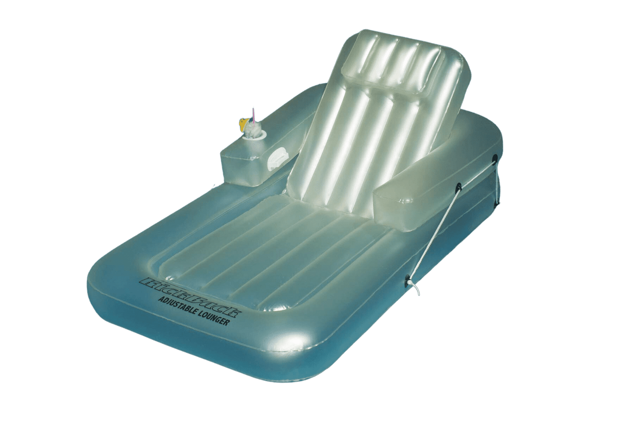 Swimline Kickback Swimming Pool Adjustable Single Lounger