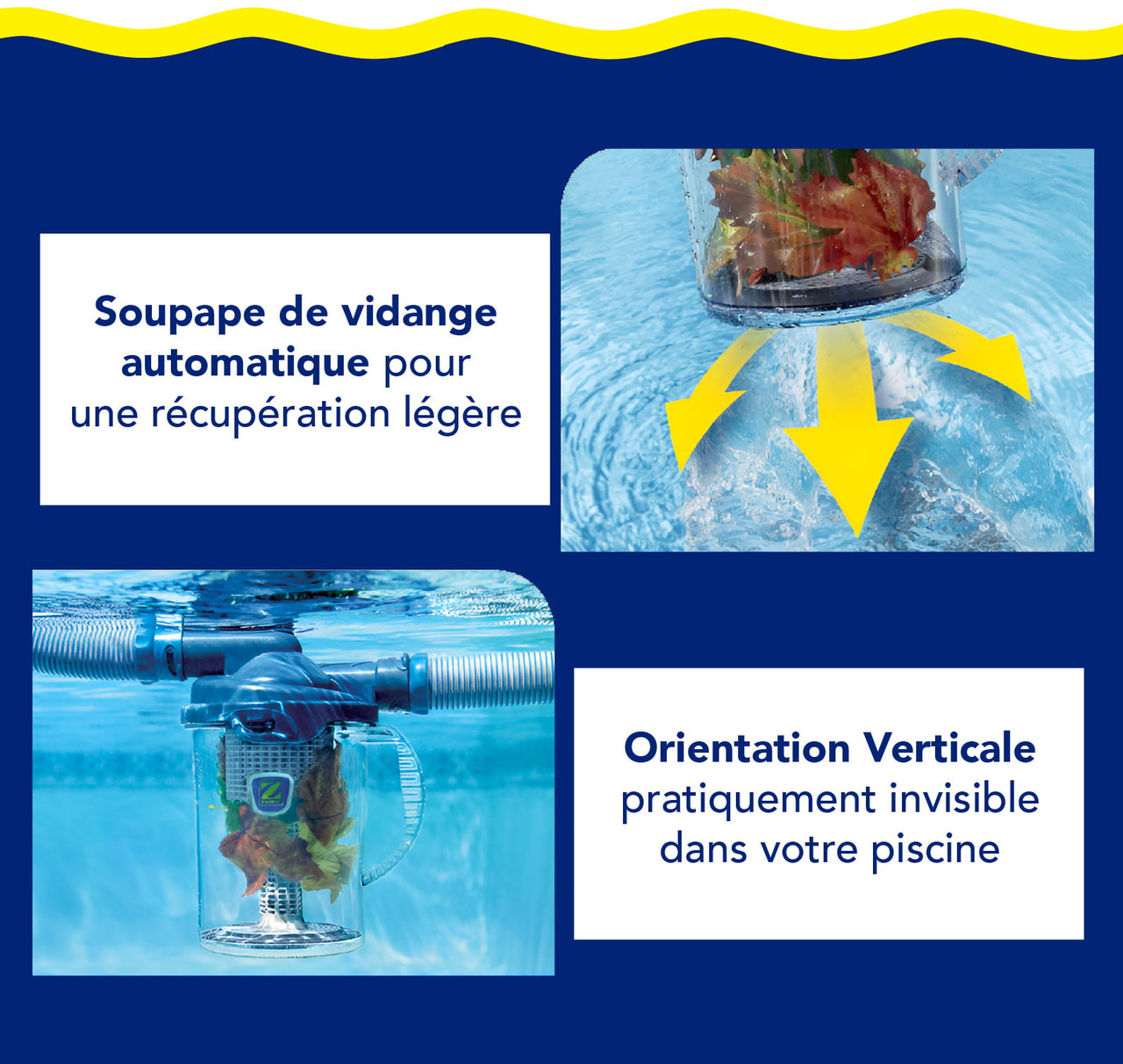 Capteur de feuilles cyclonique Zodiac (CLC500)