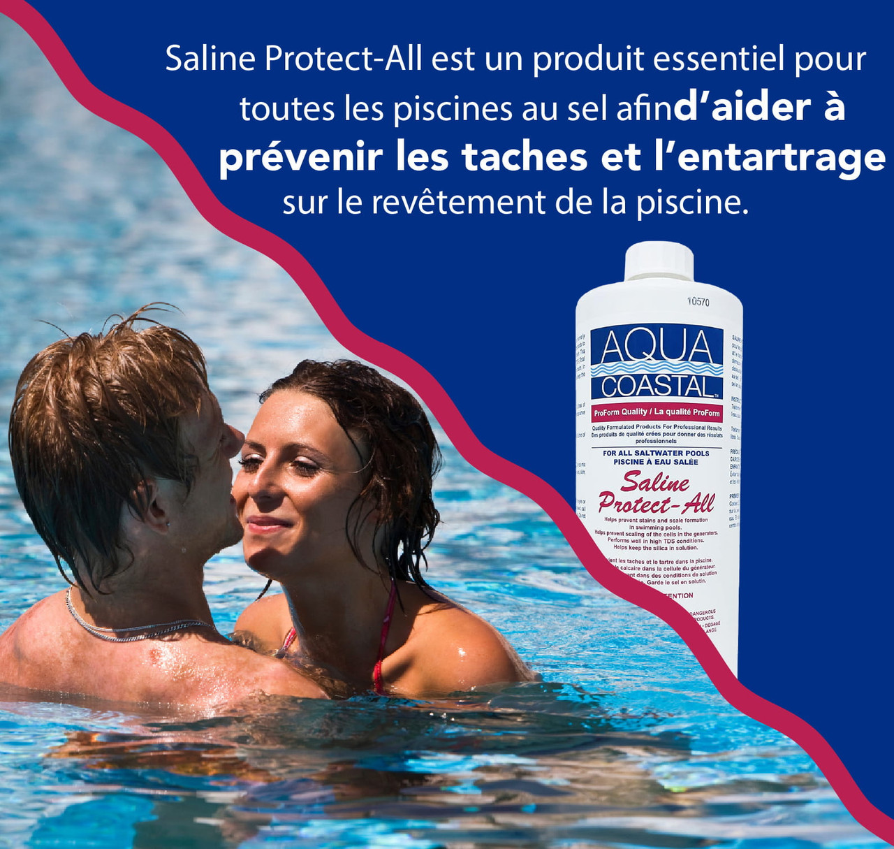 Saline Protect-All,  Produit spécialisé pour piscine 1 L