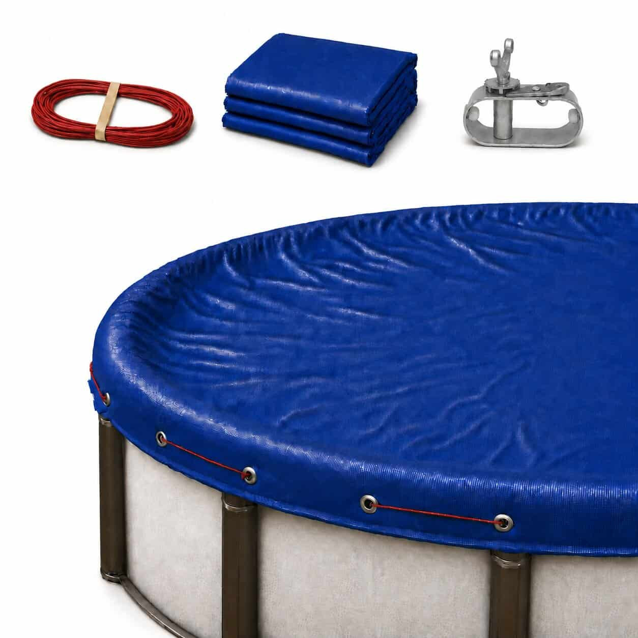 27' Elite Pro-Shield Round Above Ground Winter Pool Cover