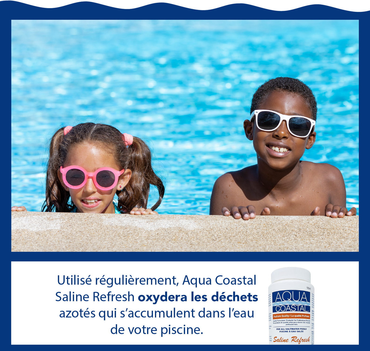 Saline Refresh, Choc pour piscine à l’eau salée 1 kg