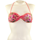 Tropical Orchid Twisted Bandeau
