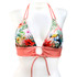 Tropical Bird Keyhole Front Banded Chest