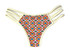 Navajo print strap waist swimwear bottom
