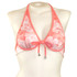 hibiscus wire support swimwear top