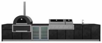 The Tucker Ultimate Outdoor Kitchen Package