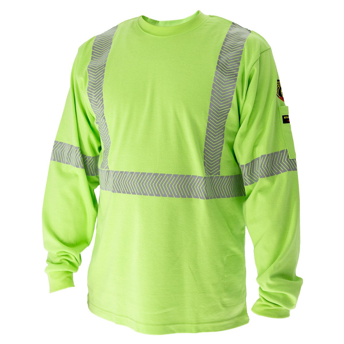 FR Cotton Long-Sleeve T-Shirt TF2511-LM | Black Stallion