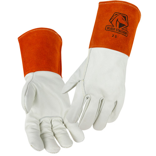 Premium Grain Cowhide MIG Glove