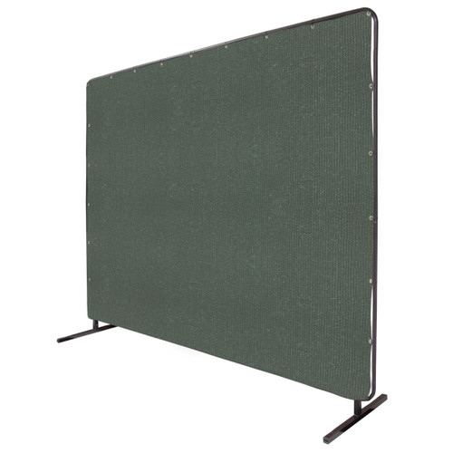 12 oz. Opaque Canvas Duck Welding Screen & Standard QuickFrame™ Welding Frame Set