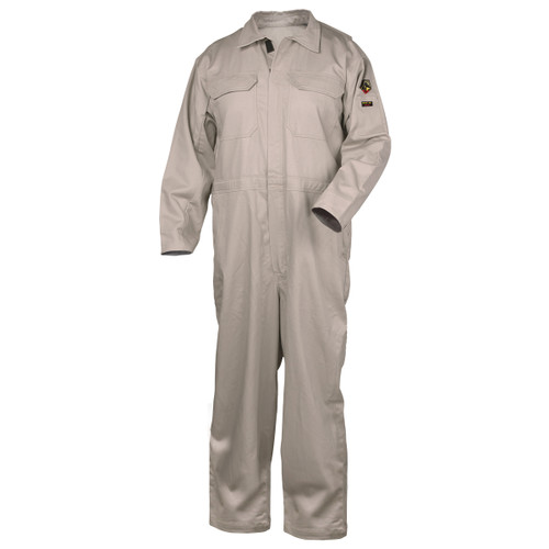 Deluxe 9 oz. FR Cotton Coverall, Stone Khaki