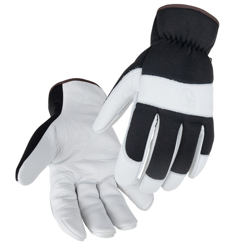 Grain Cowhide Economy Mechanics Glove