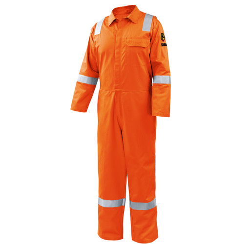 7 oz. AR/FR Cotton Coverall CF2118-OR | Black Stallion