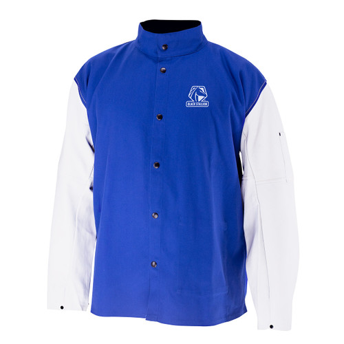 FR Cotton Welding Jacket JF1625-NG | Black Stallion