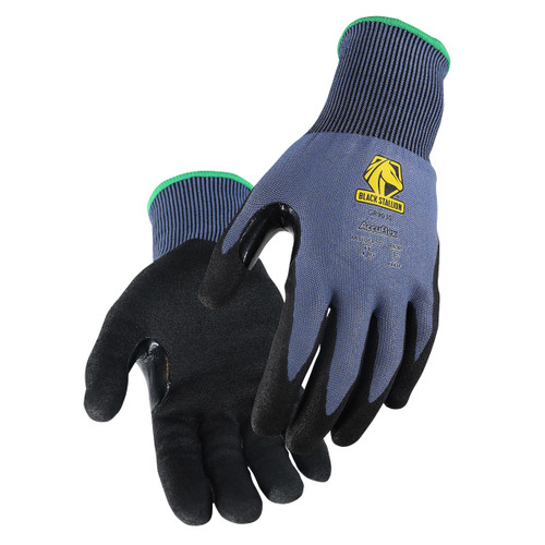 AccuFlex™ Cut A9 18G Tungsten/HPPE Nitrile Knit Glove