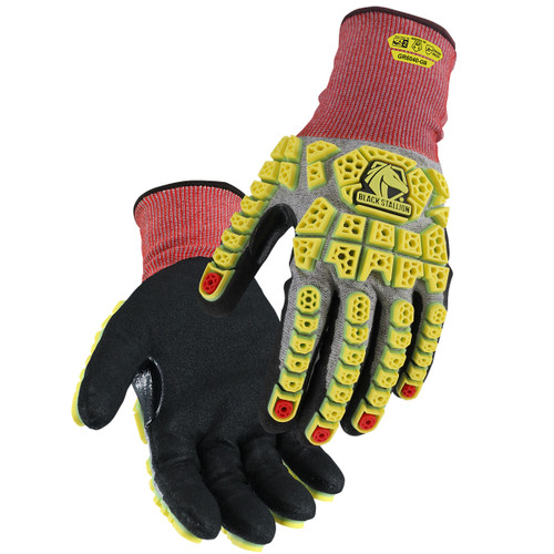 AccuFlex™ Impact-Resistant & Cut Level A6 18G Nitrile Knit Glove
