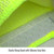 A4 Cut-Resistant 18" HPPE Knit Sleeves with Thumb Slot, Hi-Vis Yellow