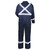 Deluxe 9oz. FR Cotton Coverall, Navy Blue with 2" Reflective Tape