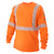 NFPA 2112 FR Cotton Knit LS T-Shirt, Orange with Reflective Tape