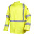 Class 3 Hi-Vis 9 oz.FR Cotton Jacket, HI-Vis Yellow with Reflective Tape