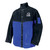 Color Block Split Cowhide Welding Jacket