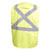 Class 2 Hi-Vis 9 oz. FR Cotton Vest, HI-Vis Yellow with Reflective Tape