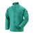 F9-30C 9 oz. FR Cotton Welding Jacket, Green, 30" length