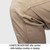 10 oz. AR/FR Stretch Canvas Utility Pant, Khaki with 34" inseam