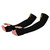 Black A4 Cut-Resistant Para-Aramid Knit Sleeves with Thumb Slot, 23" Length