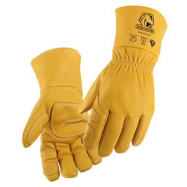 Goatskin Utility Work Glove GE2055-TN | Black Stallion
