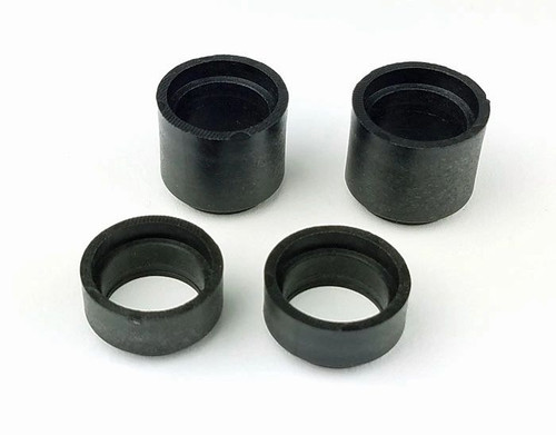 BIG BORE SPRING SPACERS (2 SHORT, 2 LONG)