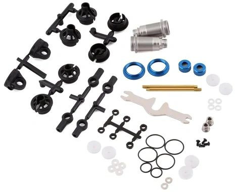 Team Associated SR10/RB10 V2 12x23mm Threaded Front Shock Kit