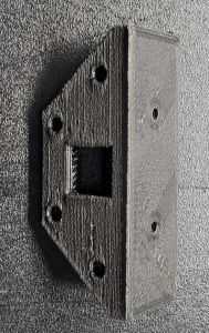 Slash 3d printed rear tower mount