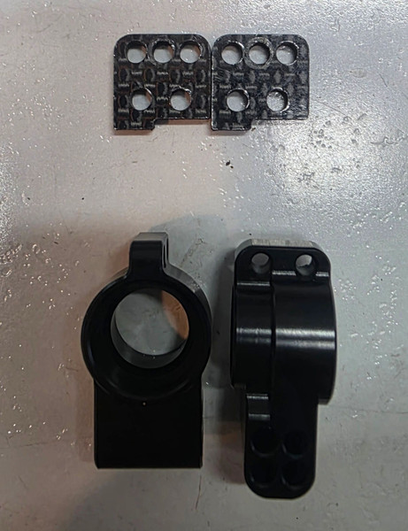 26 Revolution rear hub kit (convert Custom works to Revo hubs)