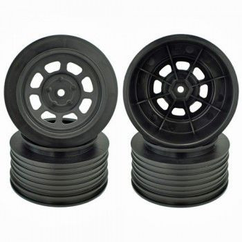 Speedway SC Wheels for Associated SC10 / SC5M / +3mm / 29mm BKSP / BLACK / 4Pcs.