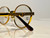 Bonano Portofino Gold Eyeglasses Frame Clear Lenses