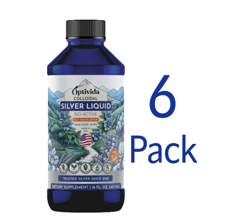Nano Silver Liquid 10PPM | 6 Pack