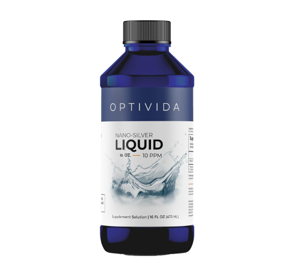 Nano Silver Liquid 10PPM | 16 Ounce Bottle