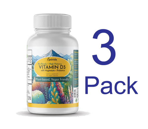 Optivida Vitamin D 3 Pack